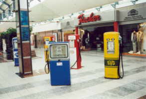 50er Jahre Tanksulen